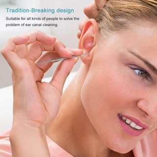 6 Peças De Limpador De Ouvido Ferramenta Para Remoção De Cera Palito Palito Removedor De Cera De Ouvido Colher De Ouvido Para Limpeza De Ouvido (2)