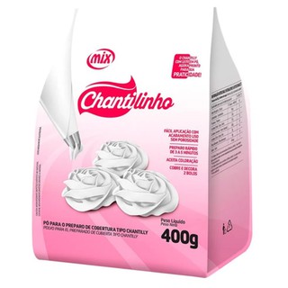 Chantilly Em Pó Chantilinho 400g Mix C/ 2 Unidades