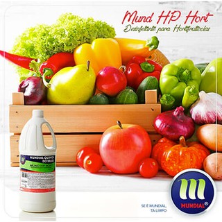Mund Hp Hort 2 Litros Desinfetante para Hortifrutícolas Frutas, Verduras e Legumes Sanatizante (3)