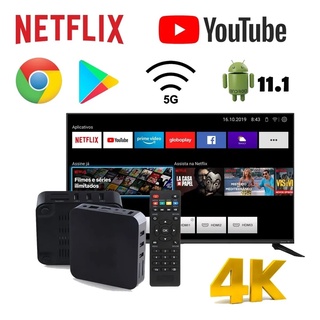 Tv Box Smart 4k Pro 64gb + 512gb Wifi Android 11.1 Tv Box Smart MXQ PRO 4K