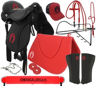 Kit Completo Sela para Cavalo Mangalarga Marchador Soft Gel Premium Promocao Imperdivel