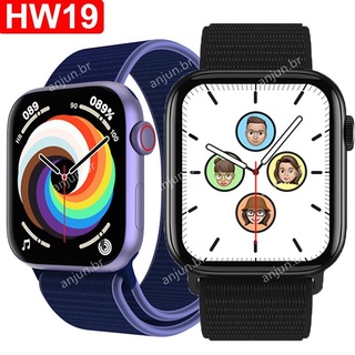 Smartwatch Relógio inteligente iwo HW19 original de 1,77 p egada Bluetooth com bloqueio de senha à prova d'água IP67 44