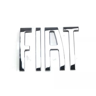 Emblema Fiat Tampa Traseira Toro E Porta Mala Mobi Cromado