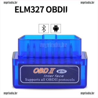 (Myriadu) Mini Interface De Diagnóstico / Diagnóstico / Digitalização Bluetooth Elm327 Obd2 Ii Auto Obd2