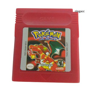 Cartucho De Cartas Rc_Game Para Nintendo Pokemon Gbc Game Boy Color Version Console (6)