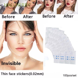 100pcs Adesivos De Lifting Facial Transparente Para Rosto