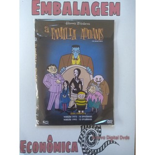 DVD A Familia Addams (1972) 16 Eps (1992) 21 Eps (4 Discos)