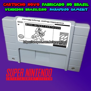 Burn In Test Cartucho de Super Nintendo SNES