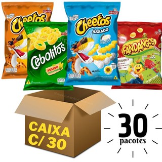 Caixa Salgadinhos Cheetos Caixa C/ 30 - Seleção Especial - Envio Imediato