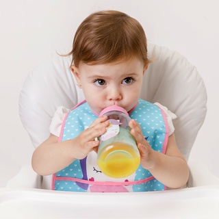 Garrafinha Garrafa Copo Infantil Squeeze Animal Fun com Canudo Em Silicone e Alca 400 ml Buba Baby (7)