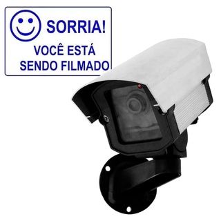 Micro Câmera Falsa P/ Segurança Com Led (3)