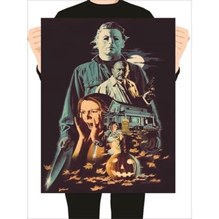 Poster A3 filme filme Halloween / Michael Myers - 02