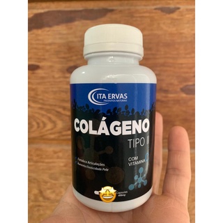 Colágeno Tipo 2 com Vitamina C 400mg 60cps - Envio No mesmo Dia