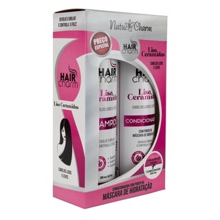 Kit HairCharm Shampoo 300ml+ Condicionador 300ml