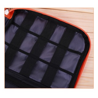 Travel Cable Bag Portable Digital USB Gadget Organizer Charger Wires Cosmetic Zipper Storage Pouch kit Case Accessories (3)