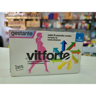 Vitforte Gestante c/30 comprimidos, DAMATER/MATERNA suplemento vitaminico para gestantes
