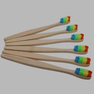 Escova dente de bambu