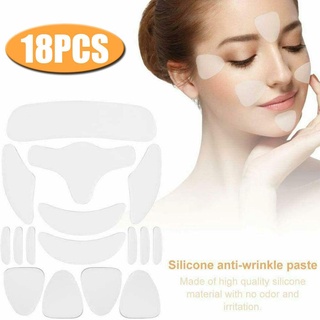 18 Pcs Adesivo De Para Levantamento Facial Remoção Anti Rugas Silicone (2)
