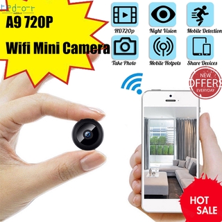 Ddoor HOTSALE!!49.9 A9 720P Wifi Mini Camera, Wifi Ip Home Security Camera, Wireless Night Vision CCR