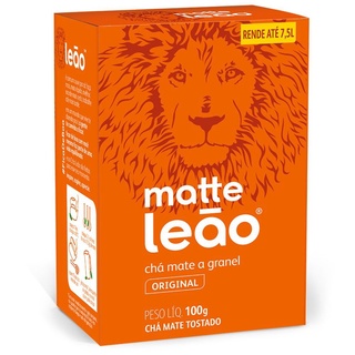 Chá Matte Leão Original Granel - Caixa com 100g
