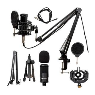 Conjunto de microfone condensador BM800pro, estúdio de transmissão profissional, microfone de estúdio, conjunto de microfone KTV