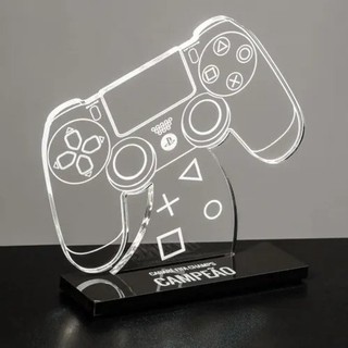 Troféu de acrílico personalizado PS4