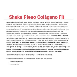 Shake Emagrecedor Pleno Colágeno Fit Mix de Vitaminas e Minerais - 300grs Alquimia (5)