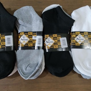 kit com 24 pares de meias soquete masculina