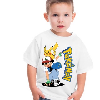 Camiseta Infantil Pokemon Adulto e Infantil - Envio Imediato