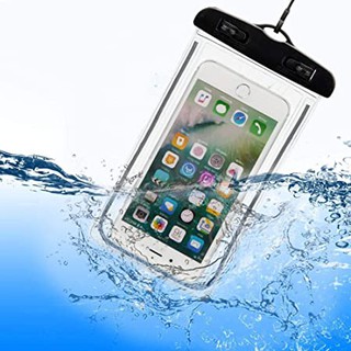 Capa protetora para celular a prova d agua mergulho em praias e piscinas diversas cores