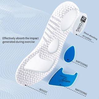 Silicone Ortopédico Macio Elastic Sneakers Palmilhas/Homens Mulheres Esporte De Corrida Respirável Absorção De Choque Sola De Sapato Pads/De Espuma De Memória Esportes (6)