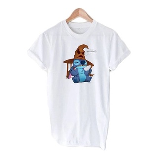 Camiseta Adulto Lilo E Stitch Harry Potter - Mega Oferta