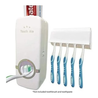 Dispenser Escova De Dente Pasta Suporte Banheiro (1)