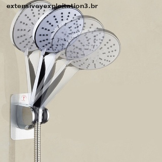 (Extensiveyexploitation3.Br) Suporte Adesivo Ajustável Para Cabeça De Chuveiro No Banheiro (7)
