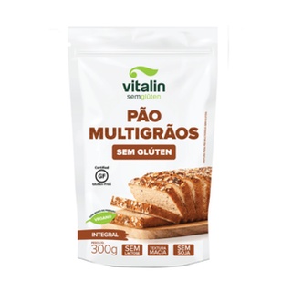 Mistura para pão multigrãos integral Vitalin 300g