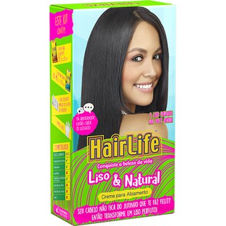 Kit Creme Alisante HairLife Liso & Natural 160ml Embelleze