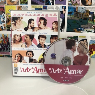 DVD: A Arte de Amar, com François Cluzet e Julie Depardieu / Comédia Romântica, Cinema Francês (Seminovo)