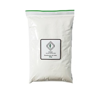 Bicarbonato de sódio pacote com 500 gramas