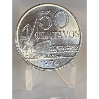 Moeda 50 Centavos Indústria Naval 1976