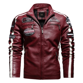Masculino outono e inverno 2020 solto plus size masculino couro casual lavado jaqueta de couro pu para motocicleta