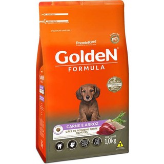 Ração Golden Formula Para Cães Filhotes Mini Bits Sabor Carne