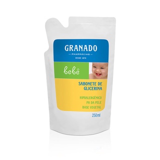 Sabonete Liquido Granado Bebê Tradicional Refil 250ml (1)
