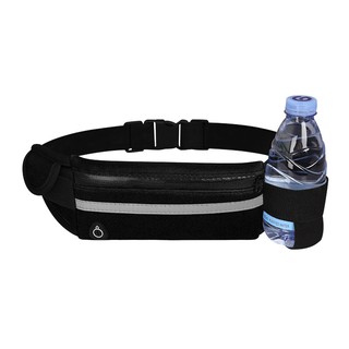 Pochete esportiva Corrida slim impermeável porta celular porta garrafa de água caminhada academia P-A (4)
