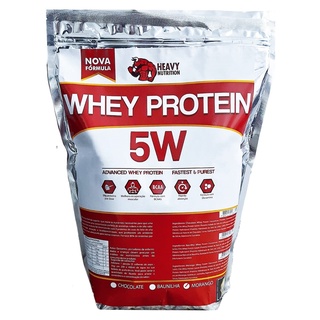 Whey Protein 5W Proteína Isolada Concentrada - Heavy Nutrition ( 2kgs)