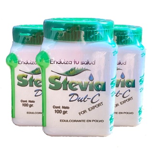 2 Adoçante Stévia 100g - 100% Natural sem Amargor Residual - Dul-C