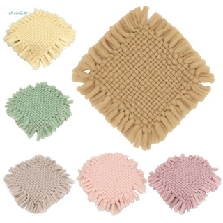 Baby Blanket Photography Props Newborn Knitted Photo Shooting Backdrops Rugs