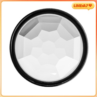 Universal 49mm Camera Lens Filter Kaleidoscope Prism Video