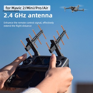 2pçs Booster De Sinal De Drone Yagi Antenas Para Dji Mavic Mini / 2 / Pro / Phantom 4 Pro
