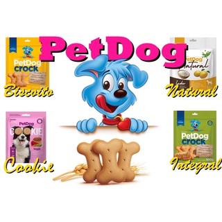 Pet Dog - Biscoito - Cookie - Natural - Integral - Escolha variação