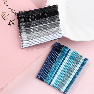 DSFT💎 24PCS/Set Hot Sale New Styling Tools Hair Accessories Wavy Hair Clips Glitter Bobby Pins/Multicolor (8)